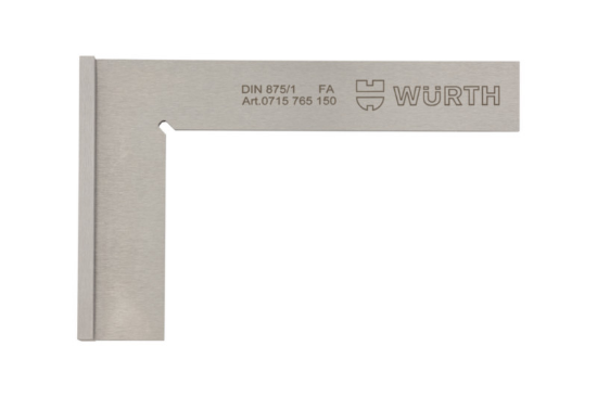 Precizni kotnik z naslonom DIN875