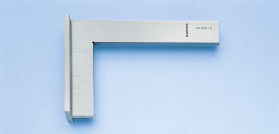 Precizni kotnik z naslonom DIN875 II