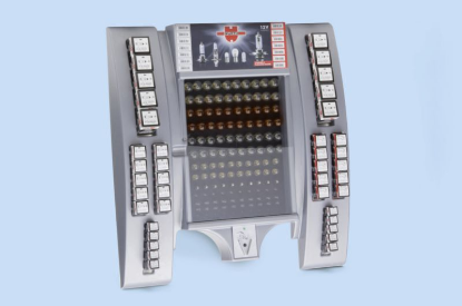 170-delni opremljen displaj za žarnice, 24 V