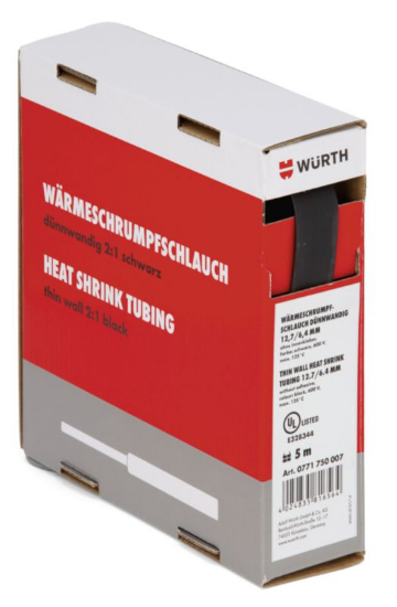 Tankostenska toplotno krčljiva cev 