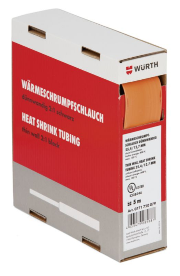 Tankostenska toplotno krčljiva cev 