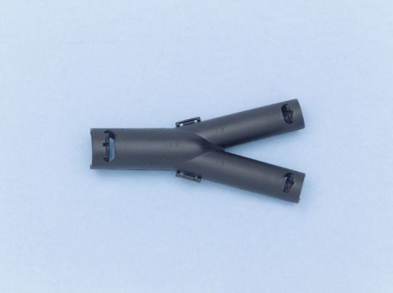 Razdelilnik Y za izolirane valovite cevi 