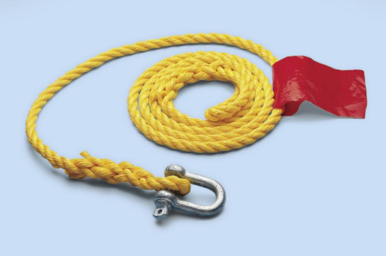 Vlečna vrv, rumena