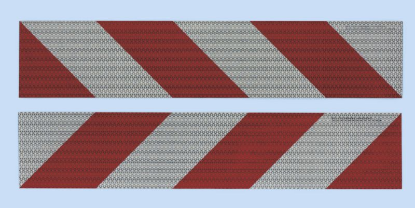 Opozorilne nalepke zabojnika