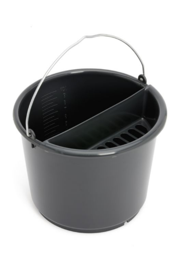 Vedro, 10 litrov, antracit siva