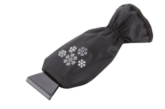 Strgalo za led z rokavico