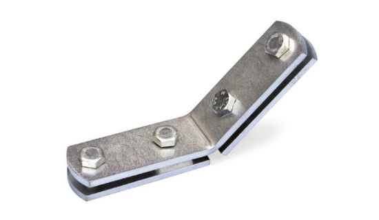 VariFix spojni kotnik z vijaki, 45°