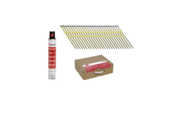 Žeblji v traku z kartušo plina DIGA® WO-1/34