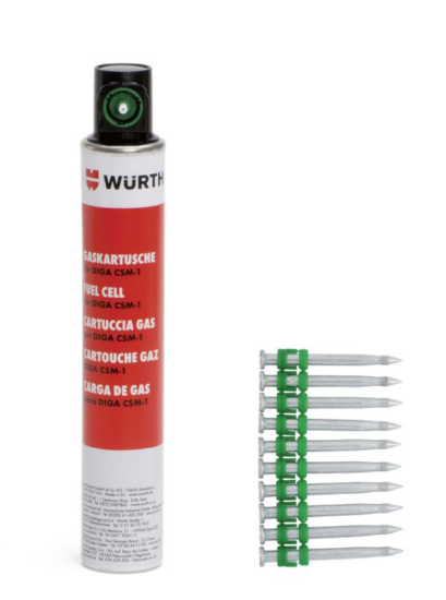 Vezani žeblji in plinski vložek NG CSM-1 SLB 