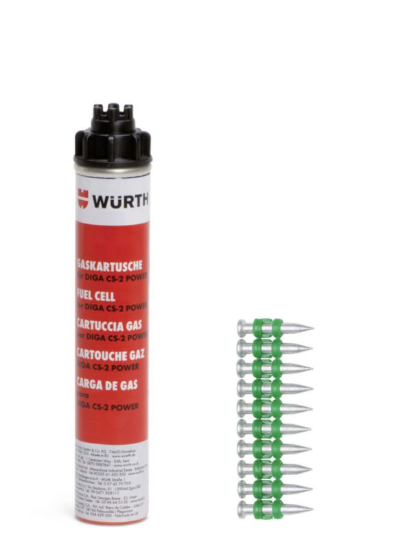 Vezani žeblji in plinska kartuša NG CS-2/3 HD 