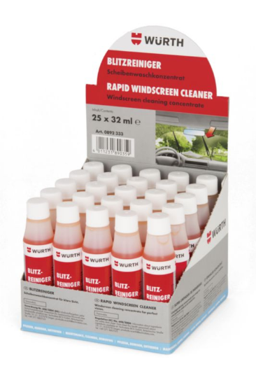 Letno čistilo za steklo, koncentrat