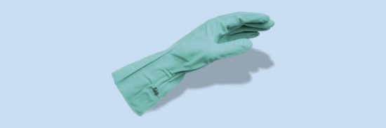 Zaščitne rokavice za delo s kemijo, nitril