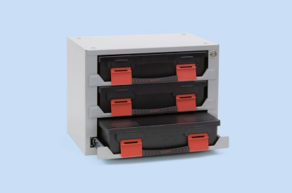 Izvlečna omara - 3 razdelki - 90 mm