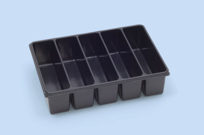 Plastična posoda - 5 delna - 80 mm