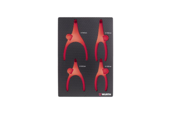 Vložna karbonska pena za orodje