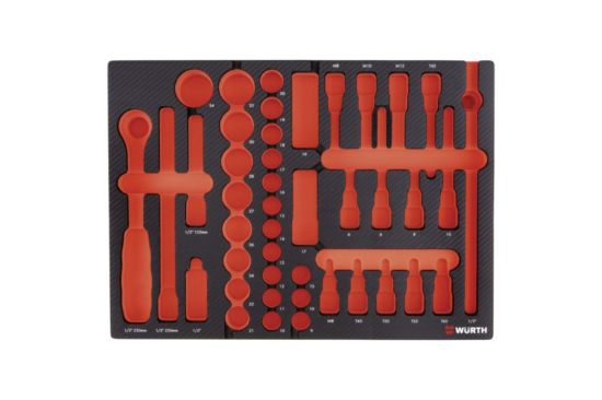 Vložna karbonska pena za orodje 1/2"