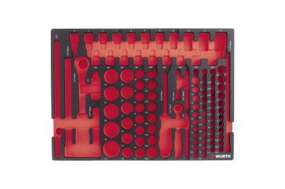 Vložna karbonska pena za orodje 1/4"+1/2"