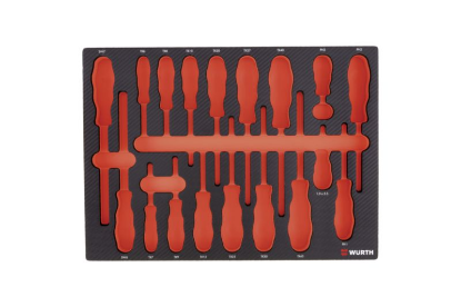 Vložna karbonska pena za orodje