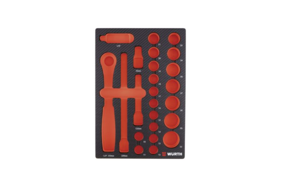 Vložna karbonska pena za orodje 1/2"