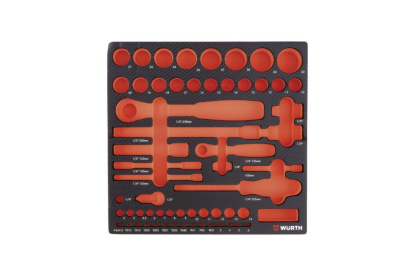 Vložna karbonska pena za orodje 1/4"+1/2"