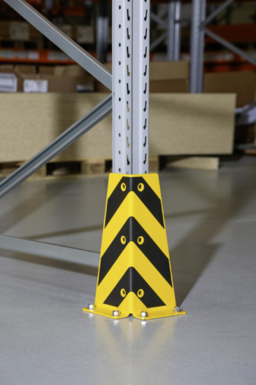 Kotna zaščita za noge regalov H400MM