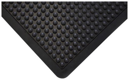 Črna talna podloga, mehurčki