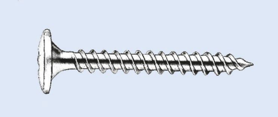 WÜPOFAST® cinkano moder vijak za zadnje plošče