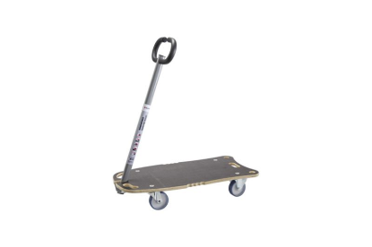 Transportni voziček z aluminijastim lesenim okvirjem, dimenzije 800x400 mm