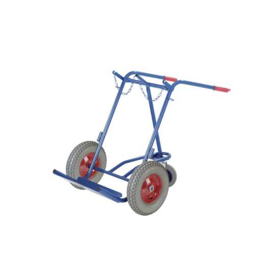 Transportni voziček za plin, za jeklenke 2x50 litrov