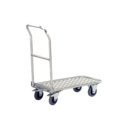 Transportni preklopni voziček, aluminij, dimenzije 720x450 mm