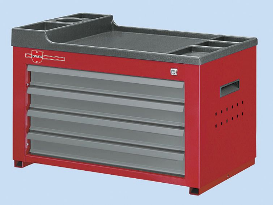 Kovček za orodje WK1, barva RAL3020 (serija WRKSTWG-M)