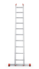 Aluminijasta 2-delna lestev