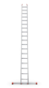 Aluminijasta 2-delna lestev