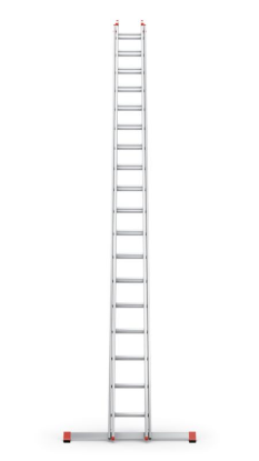 Aluminijasta 2-delna lestev