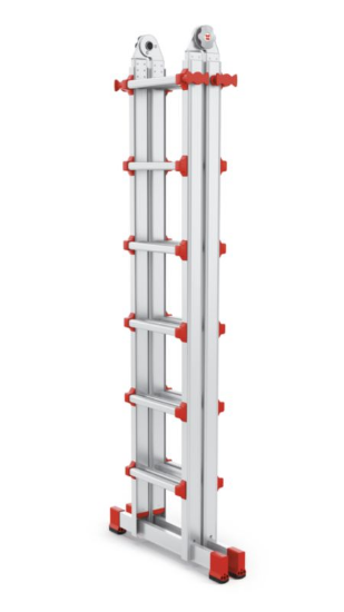 Teleskopska profesionalna aluminijasta lestev Trav