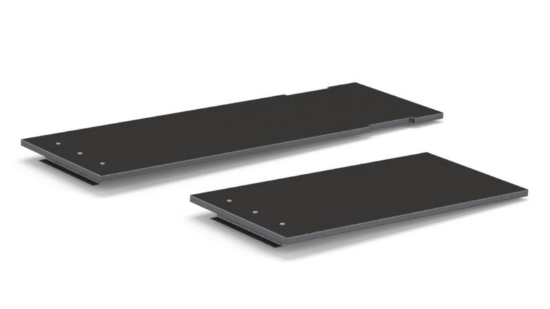 Podest za večnamensko lestev, 2-delni