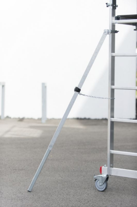 Teleskopska podporna palica iz aluminija za oder