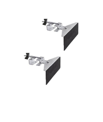 Nastavek za lestev, naslon za zaščito zidov, aluminij