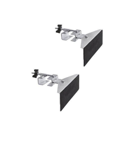 Nastavek za lestev, naslon za zaščito zidov, aluminij