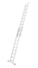 Delovna raztezna aluminijasta lestev