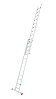 Delovna raztezna aluminijasta lestev