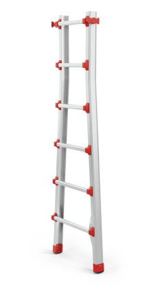 Nadomestna zunanja lestev, aluminij