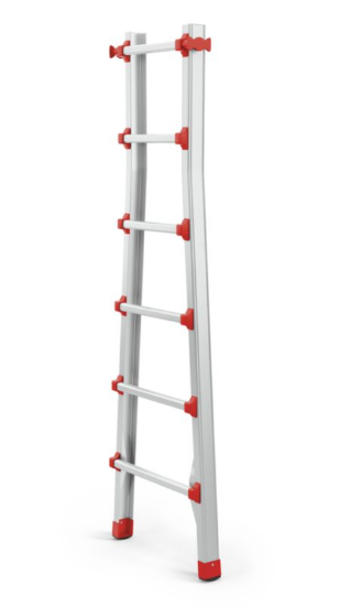 Nadomestna zunanja lestev, aluminij