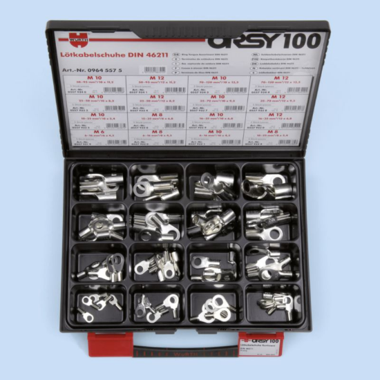 Nabor spajkalnih kabelskih konic 