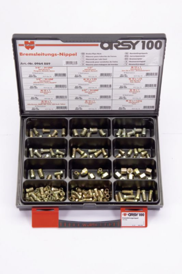 Nabor nastavkov za zavorne cevi 