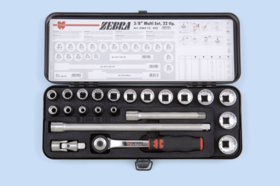 Večnamenski ključ 3/8 palca 