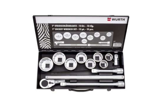 1 palčni nabor ključev z vtičnico 