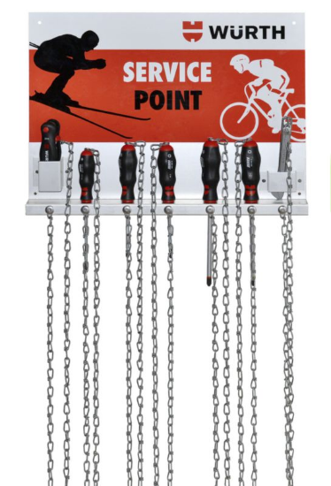 7-delni set servisne table z izvijači