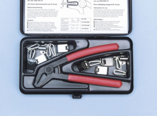 Komplet pritrdilnih sponk 