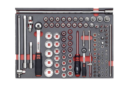 109-delni set mešanih natičnih ključev